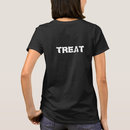 Trick ou traitement T-shirt Halloween (Dos)