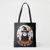 Trick ou traitement - Uniquement sorcier Sac fourr (Devant)