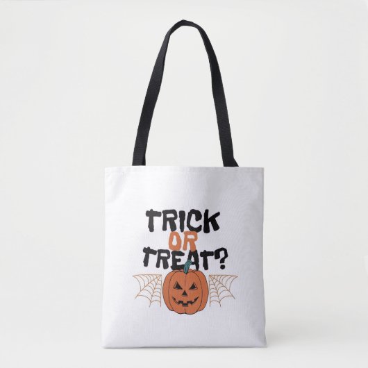 Trick ou traitements Sac fourre-tout d'Halloween (Devant)