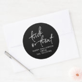 Trick ou traiter autocollant (Enveloppe)