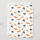 Trick ou traiter Baby Shower Invitations (Dos)