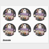 Trick ou traiter Éffrayant Ghost Halloween Sticker (Feuille)