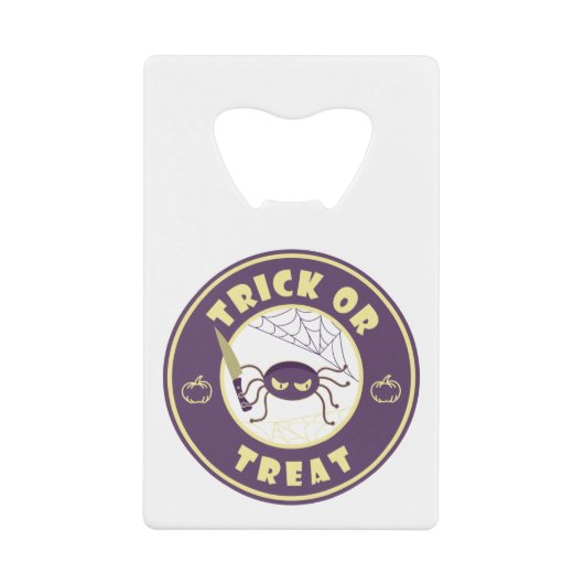 Trick ou traiter l'araignée halloween style Starbu (Devant)