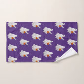 Trick Ou Traiter Le Fantôme Avec Le Bouchon Citrou (Serviette à main)