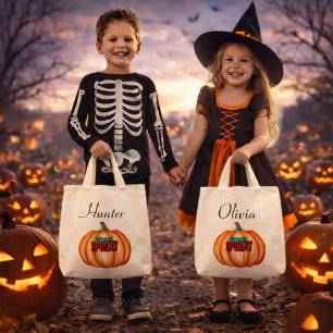 TRICK OU TRAITER LE SAC FOURRE-TOUT POUR HALLOWEEN