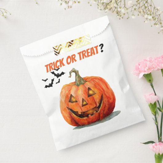 Trick ou Treat ? Sacs préférés Citrouille éffrayan (Scellé)