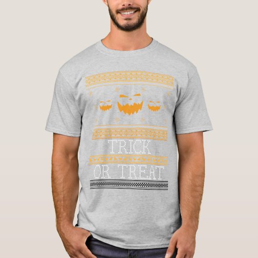 Trick ou Treat Trio Halloween T-shirt (Devant)