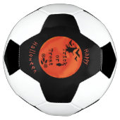 Trick ou Treat with Witch & Bats on Orange Moon (Tourné)