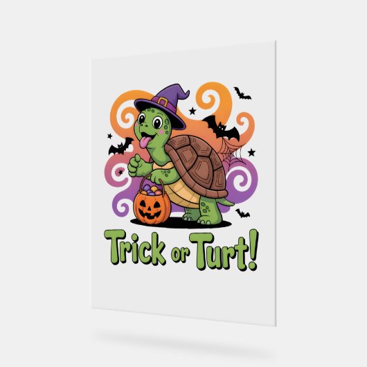 Trick ou Turt Funny Turtle Halloween (Angle)