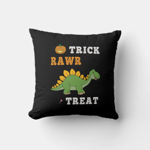Trick Rawr Treat Cute Halloween Stegosaurus Dino Kussen