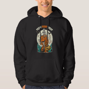 Trick Rawr Treat Rex Dinosaurus en Skelet Hallo Hoodie