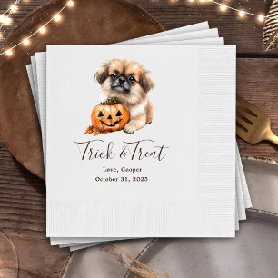 Trick & Treat Custom Pet Cocktail Bruiloften Serve Servet