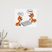 Trick voor optische illusie poster (Keuken)