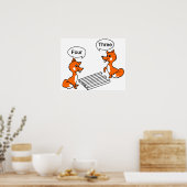 Trick voor optische illusie poster (Keuken)