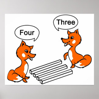 Trick voor optische illusie poster