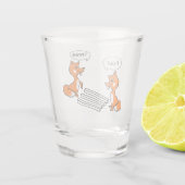 Trick voor optische illusie shot glas (Achterkant)