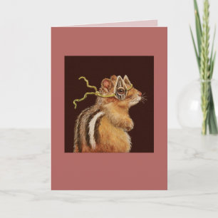 Trickie de chipmunkkaart kaart