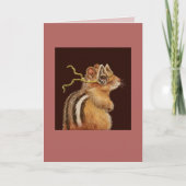 Trickie la carte chipmunk (Devant)