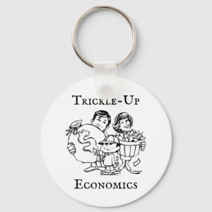 Trickle-up Economics Sleutelhanger