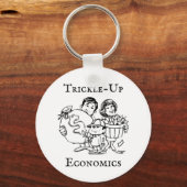 Trickle-up Economics Sleutelhanger (Voorkant)