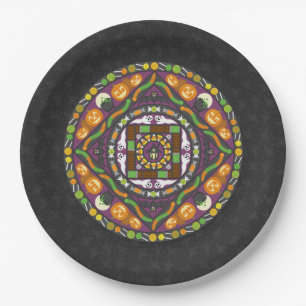 Tricks and Trees Mandala Paper Bord