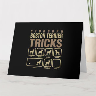 Tricks Hondenliefhebber T-Shirt uit Boston Kaart