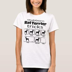 Tricks van Rat Terrier T-shirt