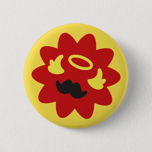 Trickster Angel Ronde Button 5,7 Cm (Voorkant)