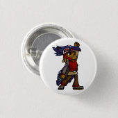 Trickster Raven Button (Voorkant /achterkant)
