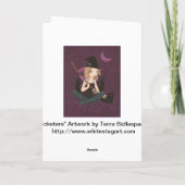 Tricksters - Fairy gothic hekcard Kaart (Achterkant)