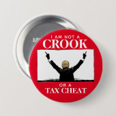 Tricky Don Ronde Button 7,6 Cm (Voorkant /achterkant)