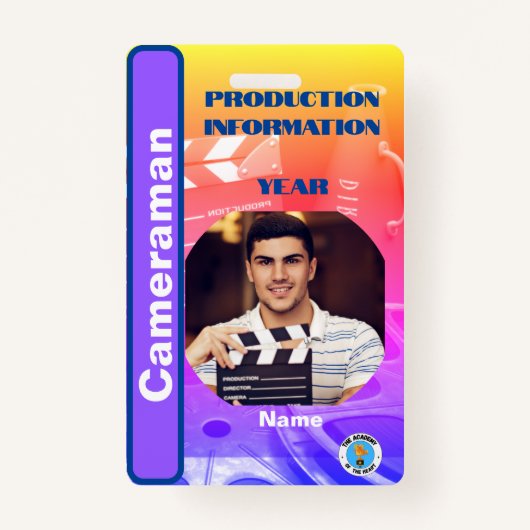 Tricolor Badge (Voorkant)