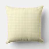Tricolor Cavalier Citron En vichy Oreiller (Verso)