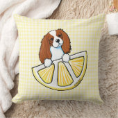 Tricolor Cavalier Citron En vichy Oreiller (Couverture)
