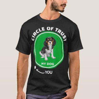 Tricolor Cavalier King Charles Spaniel Funny Pet D T-shirt