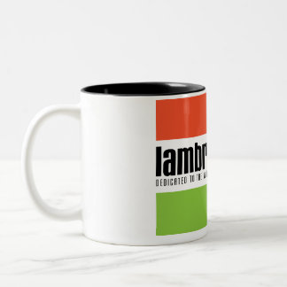 Tricolor-Mok Tweekleurige Koffiemok