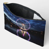 Tricolor reflectie - Cosmetische Tas (Open)