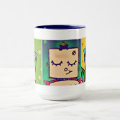 Tricolor Robots Mok (Midden)