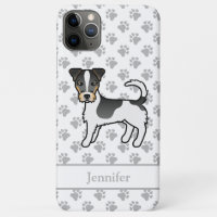 Tricolor Rough Coat Jack Russell Terrier & Naam