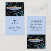 Tricolor Shiner Visitekaartje (Voorkant / Achterkant)