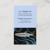 Tricolor Shiner Visitekaartje (Achterkant)