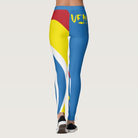 Tricolor VENezuela Leggings (Achterkant)