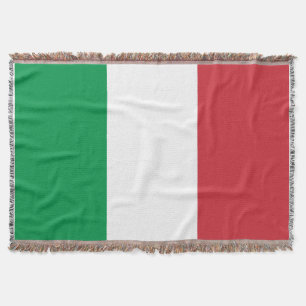 Tricolore de la couverture   Italie de jet tissé