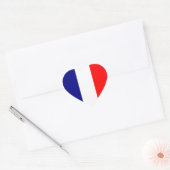 Tricolore Français Hart Sticker (Envelop)