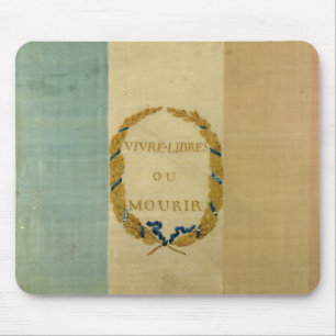 Tricolore met het motto "Live Free or Die" Muismat