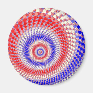 Tricolore Roundalls Magnet