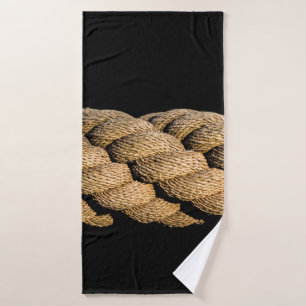 Tricot à laisse tissé à corde