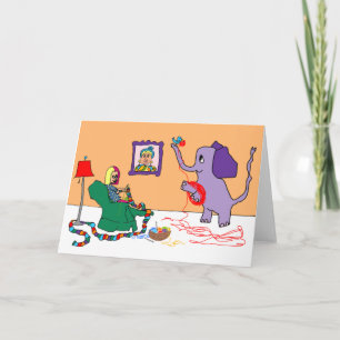 Tricot Away - une carte pour ceux qui sont isolés