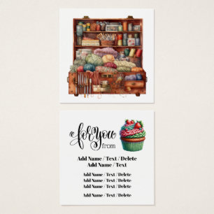 Tricot carré pour entreprise ou boîtier