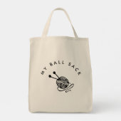 Tricot drôle Je Mon sac à balle (Dos)